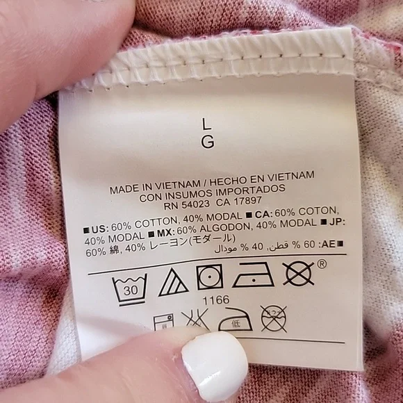 Old Navy Patriotic Tank women's red white blue NWOT size L - Picture 7 of 9